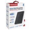 Батарея універсальна Promate 5000mAh MagSafe/15W (blade-5.black) - Зображення 1