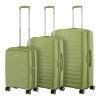Набір валіз 2E Aero (L+M+S), оливково-зелені (2E-SPP-AERO-SET3-MG) - Зображення 1