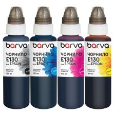 Чернила Barva Epson T073/T092/T129/T130 4x100 мл, special, pigmented BK/C/M/Y (E130-100-MP)