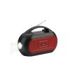 Акустическая система NEWVEW NV-V50 Solar Panel/BT/USB/TF/FM/AUX Red (NWVW-NV-V50-RD) - Изображение 2
