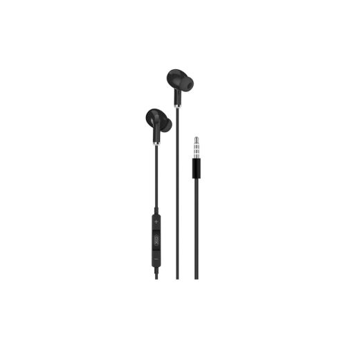 Навушники XO EP22 3.5mm Black (EP22-BK)