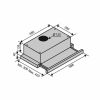 Витяжка кухонна Ventolux GARDA 60 BK (650) IT H - Зображення 1