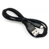 Дата кабель USB 2.0 AM to Micro 5P nylon 1m black Vinga (VCPDCMBN21BK) - Зображення 2