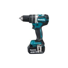 Шуруповерт Makita дрель-шуруповерт с ударом LXT, 18В, 3Аг х 2шт, DC18RC, кейс, (DHP484RFE) Шуруповерт Makita дрель-шуруповерт с ударом LXT, 18В, 3Аг х 2шт, DC18RC, кейс, (DHP484RFE)