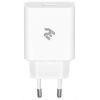 Зарядний пристрій 2E USB Wall Charger QC3.0 DC5V/3A, Max 18W, white (2E-WC1USB18W-W) - Зображення 1