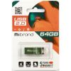 USB флеш накопичувач Mibrand 64GB Сhameleon Light Green USB 2.0 (MI2.0/CH64U6LG) - Зображення 1