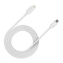 Дата кабель USB-C to Lightning 2.0m 3A White Canyon (CNE-CFI12W)