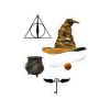 Стікер-наклейка ABYstyle Harry Potter — Magical Objects 16x11 см / 2 аркуші (ABYDCO412) - Зображення 2