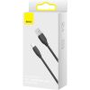 Дата кабель USB 2.0 AM to Lightning 2.0m 2.4A Jelly Liquid Silica Gel Black Baseus (CAGD000101) - Зображення 3