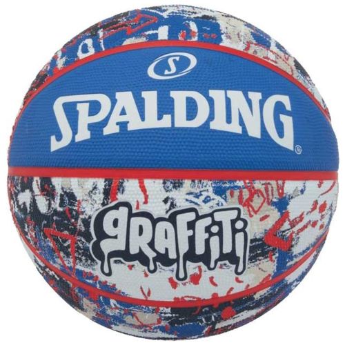 Мяч баскетбольный Spalding Graffitti синій, мультиколор Уні 7 84377Z (689344405933)