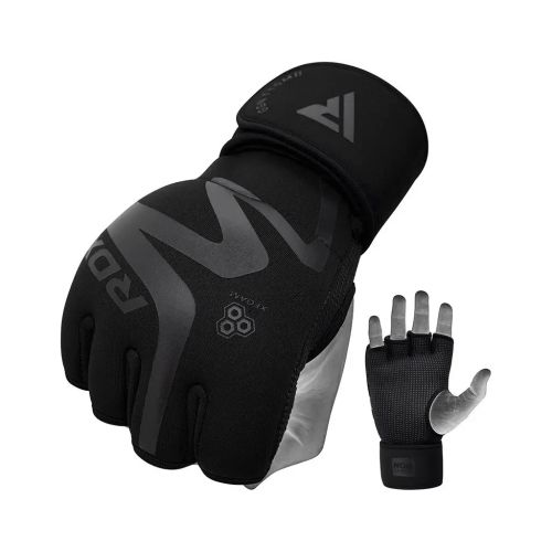 Бинти-рукавиці RDX T15 Noir Inner Matte Black L (GGN-T15MB-L)