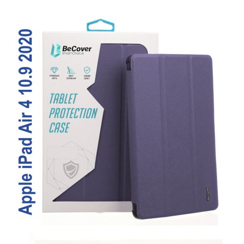 Чехол для планшета BeCover Tri Fold Hard Apple iPad Air 4 10.9 2020/2021 Purple (706862) (706862)