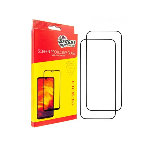 Стекло защитное Dengos iPhone 14 Plus 2шт. (DG-TG2P-33)