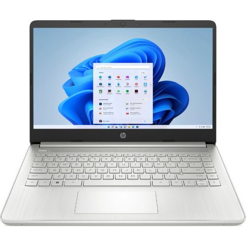 Ноутбук HP HP 14s-dq5018ua 14 FHD IPS, 250n/i3-1215U (4.4)/16Gb/SSD512Gb/Intel UHD/DOS/Сріблястий (B09ZWEA)