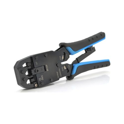 Затискач для клем Merlion HT-2008R для RJ-45 (8P8C) и RJ-12/11 (6P6C), 4P/6P/8P/10P (YT-HT-2008R)