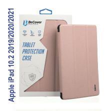 Чехол для планшета BeCover Tri Fold Soft TPU Silicone Apple iPad 10.2 2019/2020/2021 Rose Gold (706886)