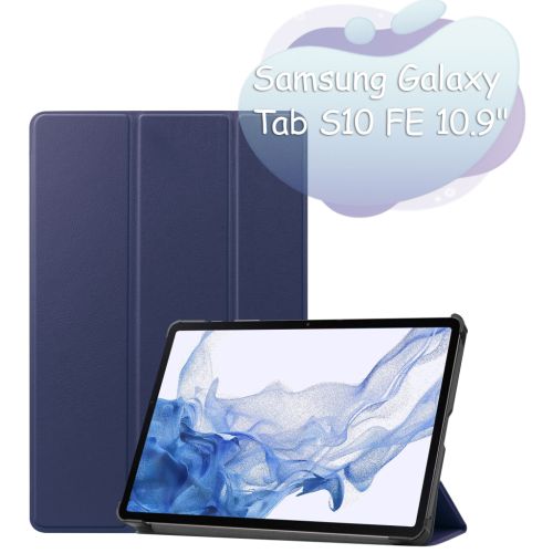 Чохол до планшета BeCover Smart Case Samsung Galaxy Tab S10 FE (SM-X520/SM-X526) 10.9 Deep Blue (713274)