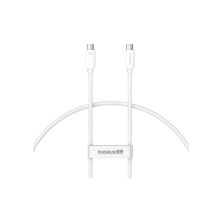 Дата кабель USB-C to USB-C 1.8m Superior USB4 Fast Charging 240W moon white Baseus (P10365200211-05)