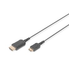 Кабель мультимедійний HDMI M to HDMI mini M 2.0m black Digitus (DB-330121-020-S) Кабель мультимедійний HDMI M to HDMI mini M 2.0m black Digitus (DB-330121-020-S)