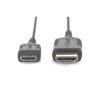 Кабель мультимедийный HDMI M to HDMI mini M 2.0m black Digitus (DB-330121-020-S) - Изображение 1