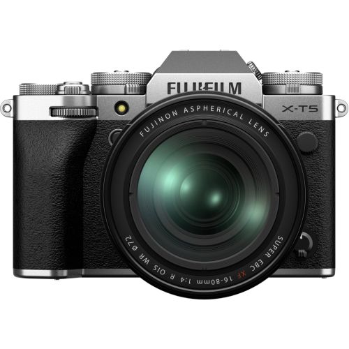 Цифровой фотоаппарат Fujifilm X-T5 + XF 16-80 F4 Kit Silver (16939497)