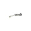 Дата кабель USB 2.0 to Lightning 2.0m 2A magnetic nylon silver Pipo (18169) - Изображение 1