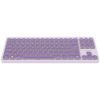 Клавіатура Canyon OnType 10 TKL Mechanical Silent Low-profile USB UA Violet (CNS-HKB10V) - Зображення 1