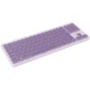 Клавіатура Canyon OnType 10 TKL Mechanical Silent Low-profile USB UA Violet (CNS-HKB10V) - Зображення 2