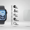 Пленка защитная Armorstandart hydrogel Apple Watch SE 3 2025 44mm 6 pcs (ARM88736) - Изображение 1