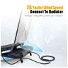 Дата кабель USB 3.0 AM/AM 0.5m 5Gbps black Essager (EXCAA-YTB01) - Зображення 3