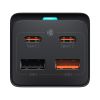 Зарядное устройство Baseus AC + 2xUSB-C 65W + 2xUSB black (PSZM000901) - Изображение 2