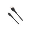 Дата кабель USB 2.0 AM to Lightning 1.0m 6A NB185 black XO (6920680879236) - Изображение 1