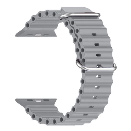 Ремінець до смарт-годинника Armorstandart Ocean Band для Apple Watch 49/46/45/44/42 (Series 1-3) Cloudy Grey (ARM85141)
