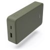 Батарея универсальная Hama 20000mAh, 15W/5V/3A, USB-C, USB-A, green (00201716) - Изображение 1