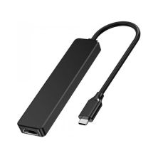 Порт-репликатор Choetech Dock-Station USB-C 5-in-1 (HDMI/PD/USB-A/USB-C) (HUB-M80-BK)