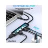 Порт-репликатор Choetech Dock-Station USB-C 5-in-1 (HDMI/PD/USB-A/USB-C) (HUB-M80-BK) - Изображение 1