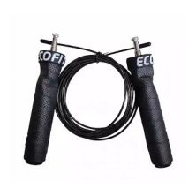 Скакалка Ecofit MDJR039 3 м чорна (К00026973)