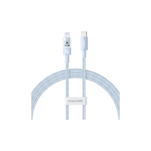 Дата кабель USB-C to Lightning 1.0m 20W Gem Fast-Charging blue Baseus (P10373001311-00)