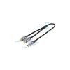 Кабель мультимедийный USB-C M to 2xRCA F 0.5m black Vention (BGVHD) - Изображение 1