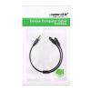 Кабель мультимедійний 3.5mm M to 2x3.5mm F black Ugreen (UGR-30620) - Зображення 2