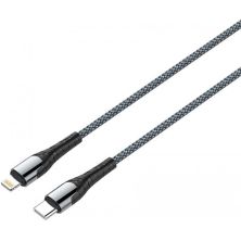 Дата кабель USB Type-C to Lightning 2.0m ColorWay (CW-CBPDCL036-GR)