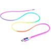 Дата кабель USB-C to Lightning 1.0m MFI Rainbow REAL-EL (EL123500054) - Изображение 1