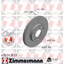 Гальмівний диск ZIMMERMANN 470.2439.20