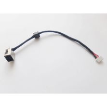 Разъем питания ноутбука с кабелем Dell PJ801 (7.4x5.0mm+center pin) 5-pin 15 см (A49124)