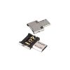 Перехідник OTG Micro to USB AF Lapara (LA-OTG-microUSB-adaptor) - Зображення 1