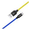 Дата кабель USB 2.0 AM to Micro 5P 1.0m National ColorWay (CW-CBUM052-BLY) - Зображення 2