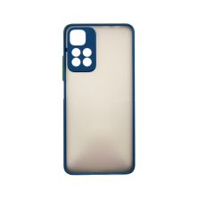 Чехол для мобильного телефона Dengos Matte Xiaomi Redmi Note 11 Pro 5G (blue) (DG-TPU-MATT-115)