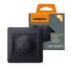 Світлорегулятор Videx BINERA 600Вт чорний граф (VF-BNDM600-BG) - Зображення 3