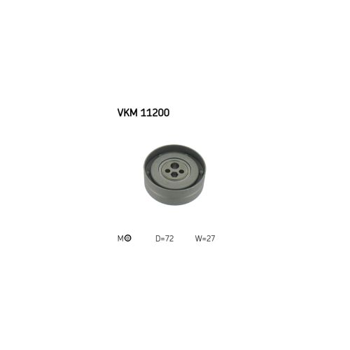 Ролик натяжителя ремня SKF VKM 11200