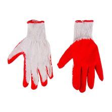 Защитные перчатки Top Tools хлопок, резиновое покрытие, красные, р.9 (83S203)